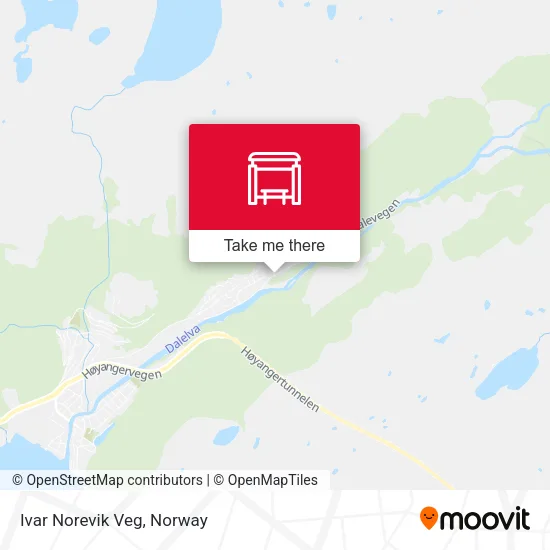 Ivar Norevik Veg map