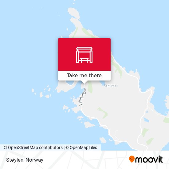 Støylen map