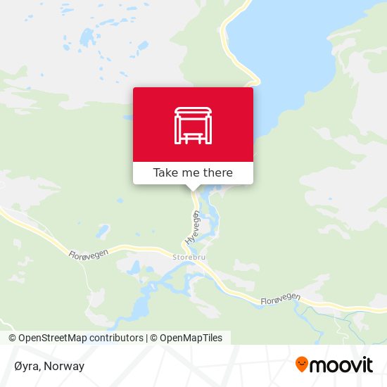 Øyra map