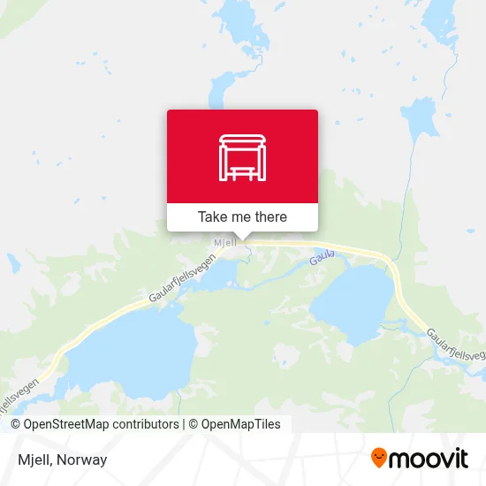Mjell map