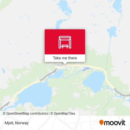 Mjell map