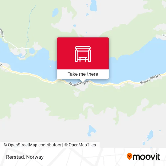 Rørstad map