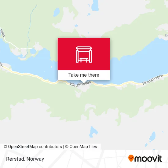 Rørstad map