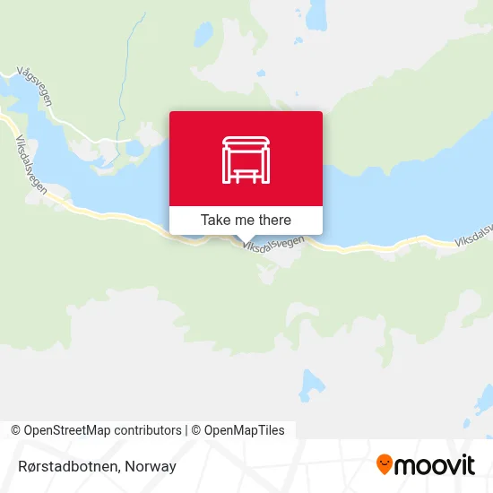 Rørstadbotnen map