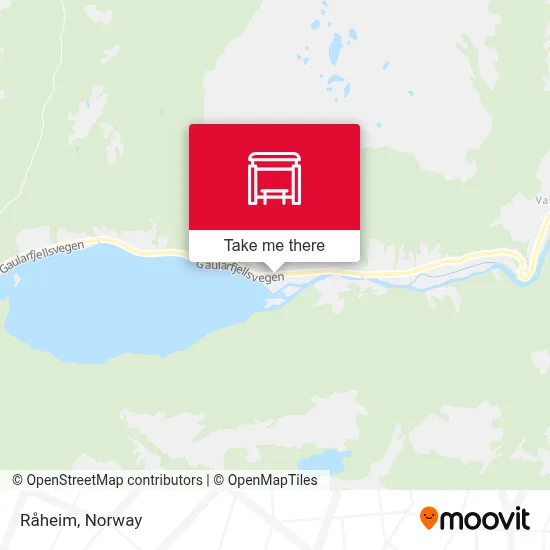 Råheim map