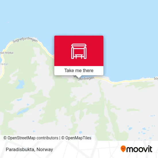 Paradisbukta map