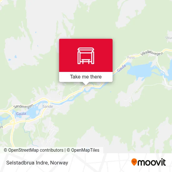 Selstadbrua Indre map