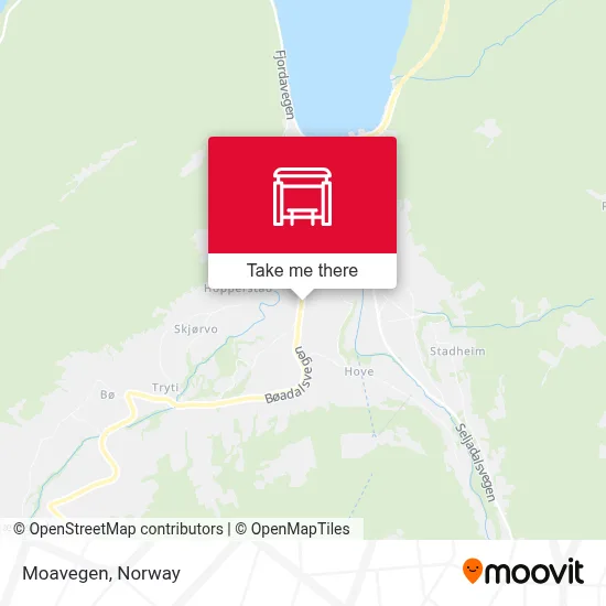 Moavegen map