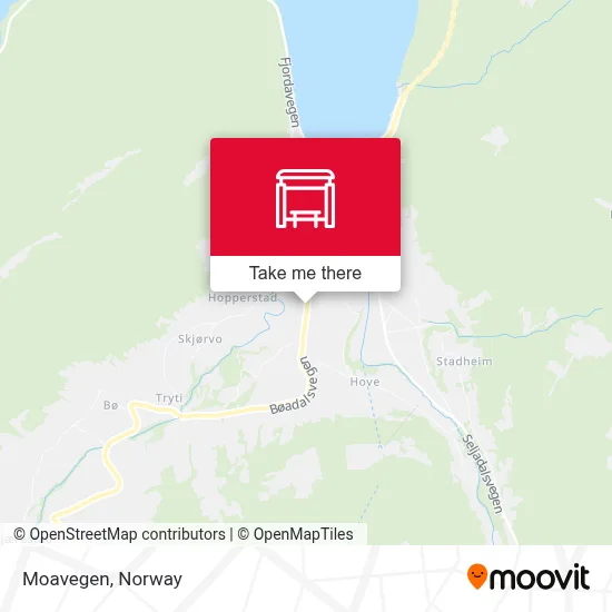 Moavegen map
