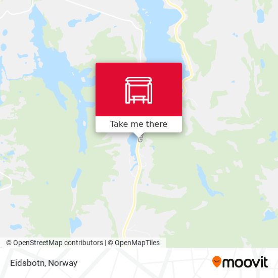 Eidsbotn map