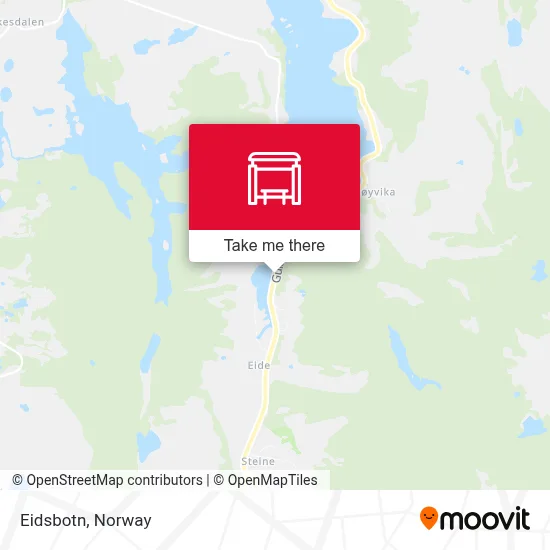 Eidsbotn map