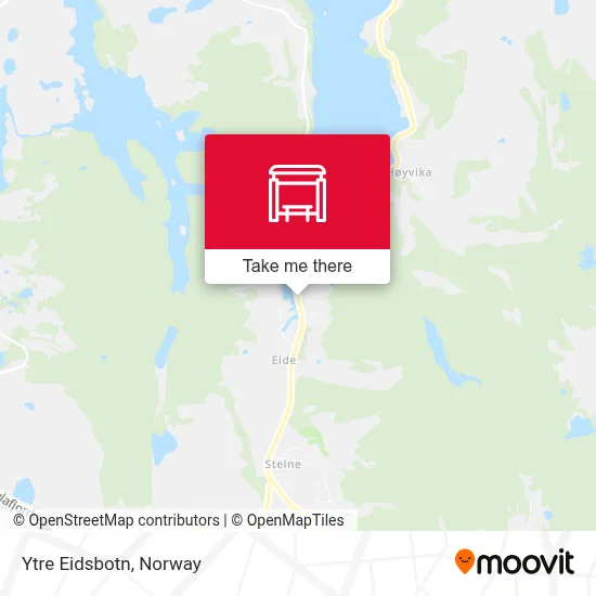 Ytre Eidsbotn map