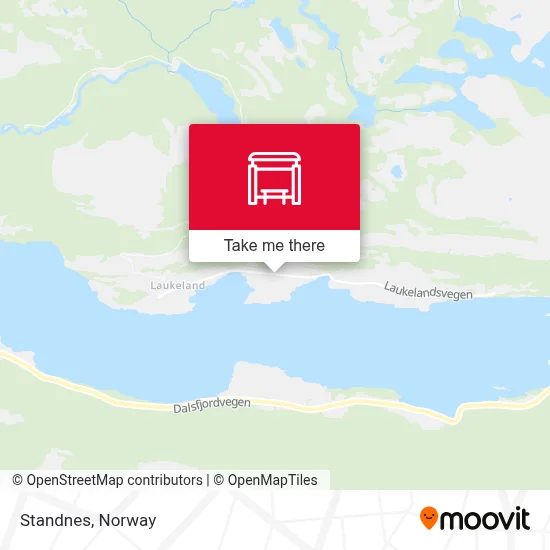 Standnes map