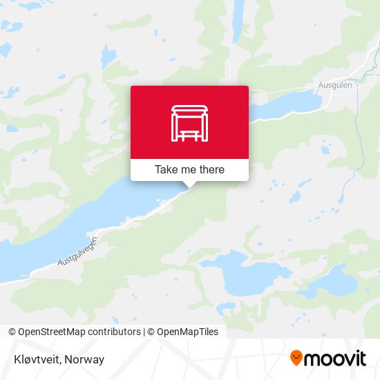 Kløvtveit map