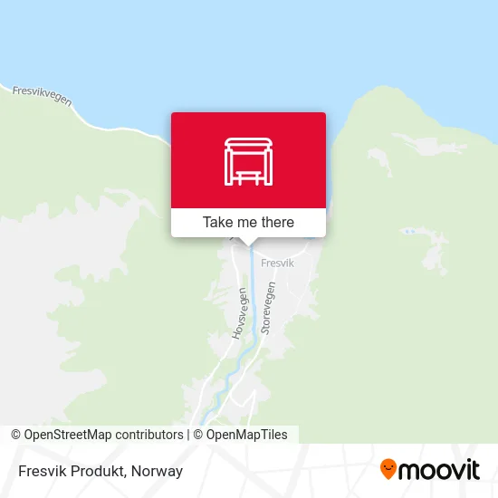 Fresvik Produkt map