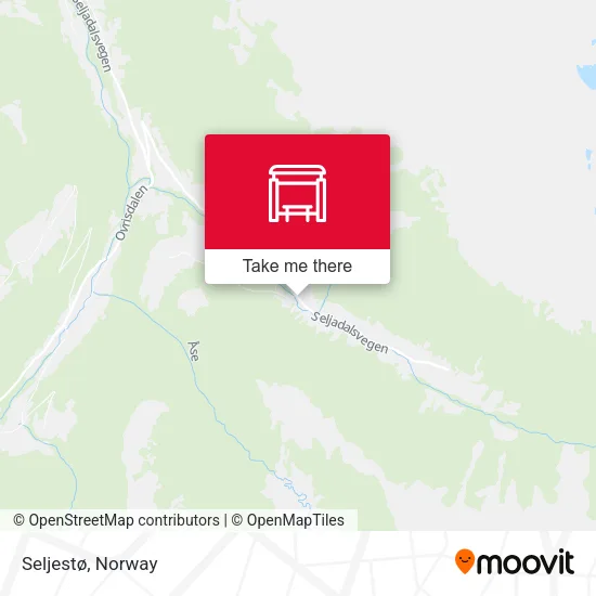 Seljestø map