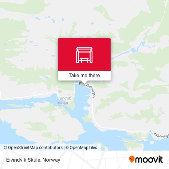 Eivindvik Skule map