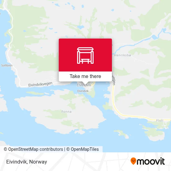 Eivindvik map
