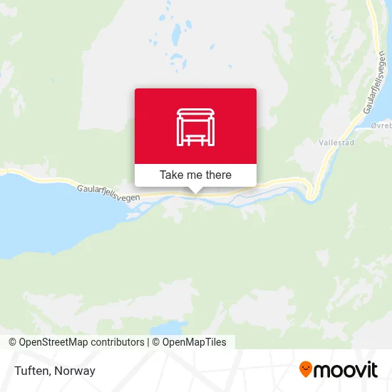Tuften map