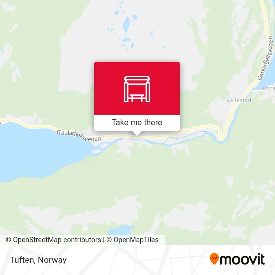 Tuften map