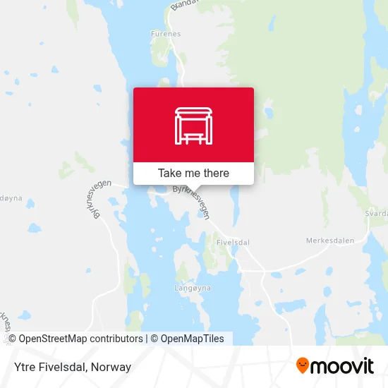 Ytre Fivelsdal map
