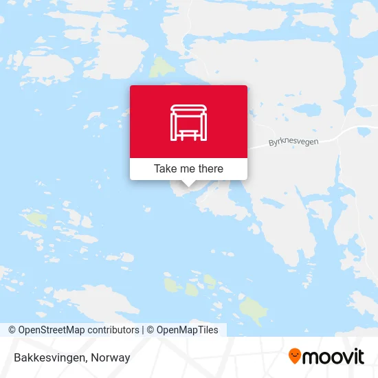 Bakkesvingen map