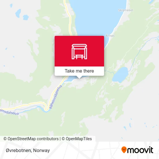 Øvrebotnen map