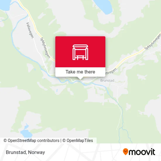 Brunstad map