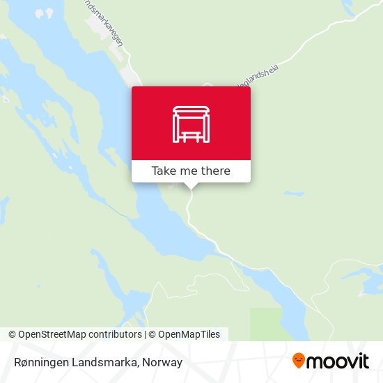 Rønningen Landsmarka map