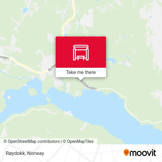 Røydokk map