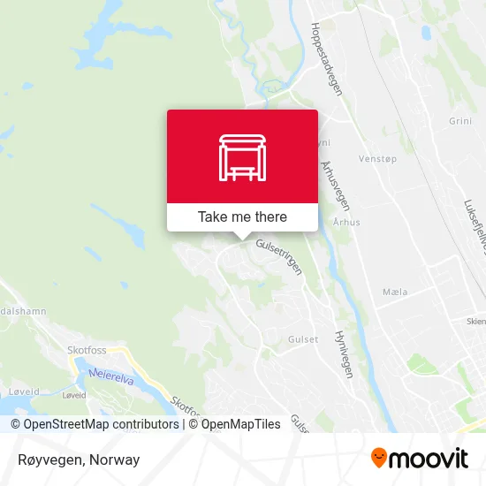 Røyvegen map