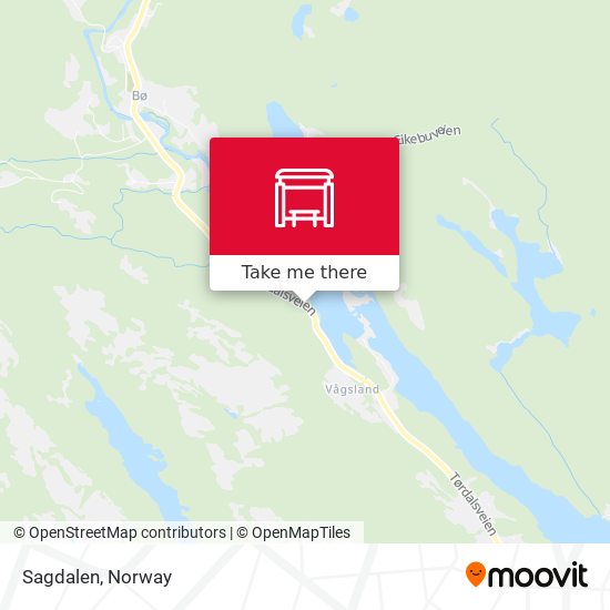 Sagdalen map