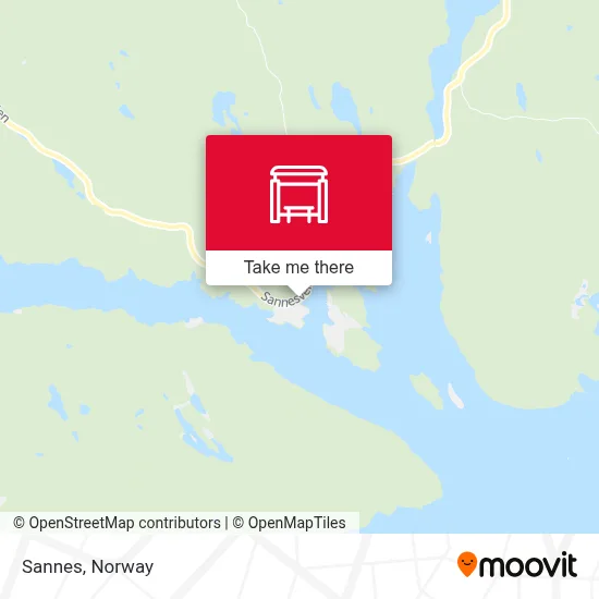 Sannes map