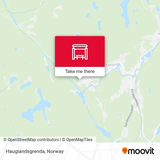 Hauglandsgrenda map