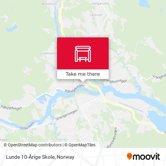 Lunde 10-Årige Skole map