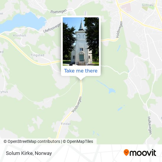 Solum Kirke map