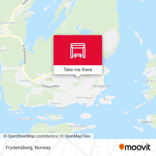Frydensborg map