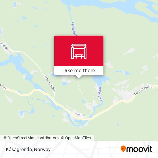 Kåsagrenda map