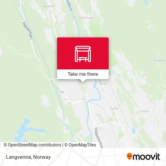 Langvenna map