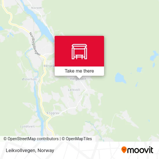 Leikvollvegen map