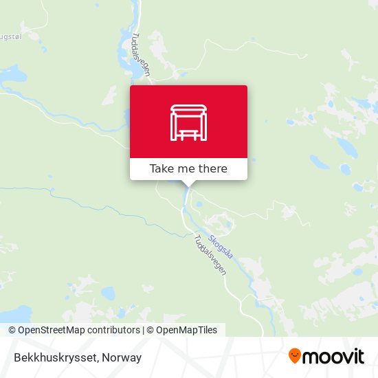 Bekkhuskrysset map