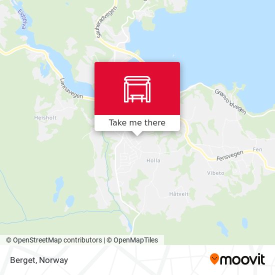 Berget map