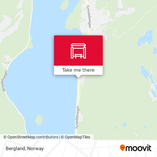 Bergland map