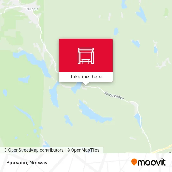 Bjorvann map