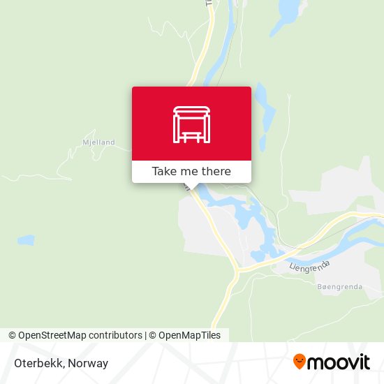 Oterbekk map