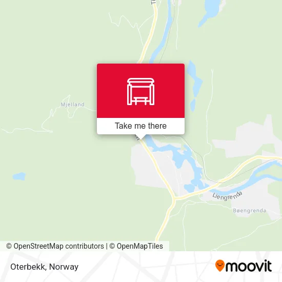 Oterbekk map
