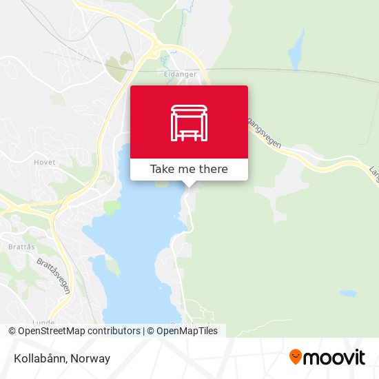 Kollabånn map