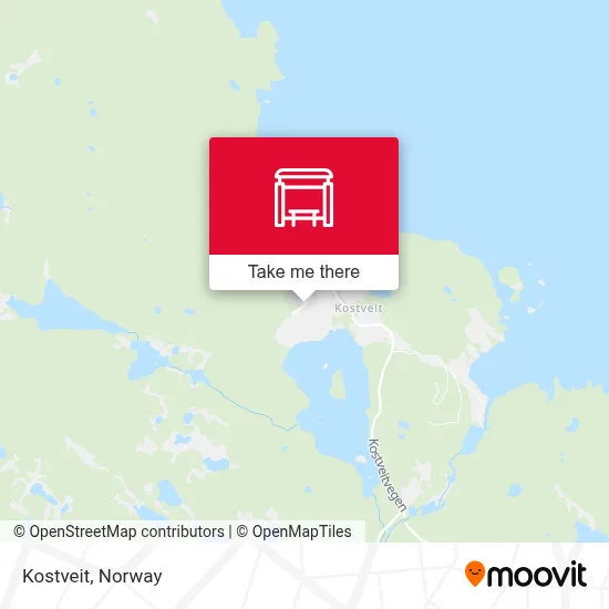 Kostveit map