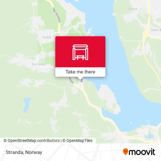 Stranda map