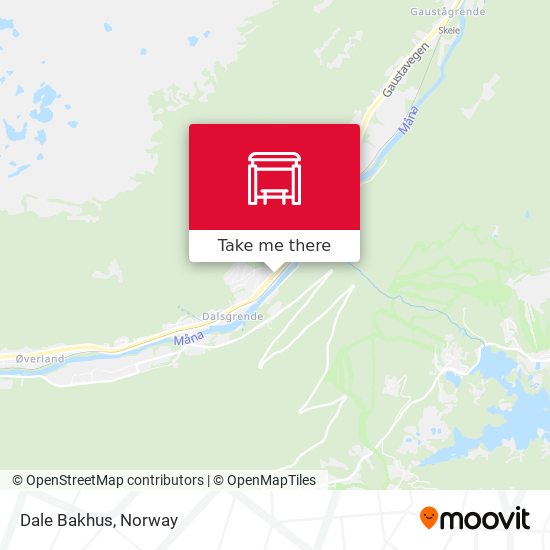 Dale Bakhus map